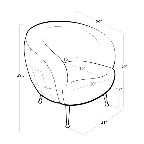 Beretta Sheepskin Chair